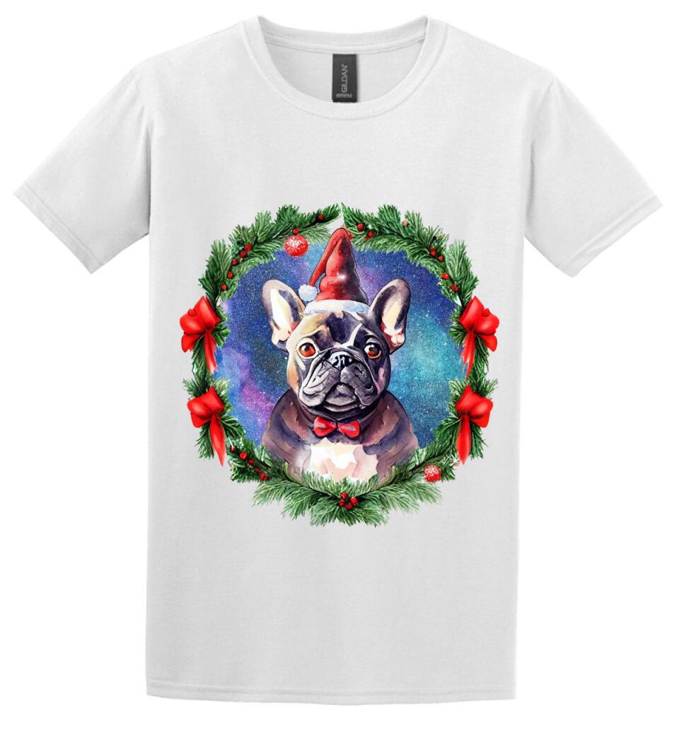 karácsonyi francia buldog