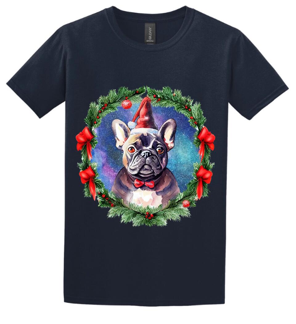 karácsonyi francia buldog