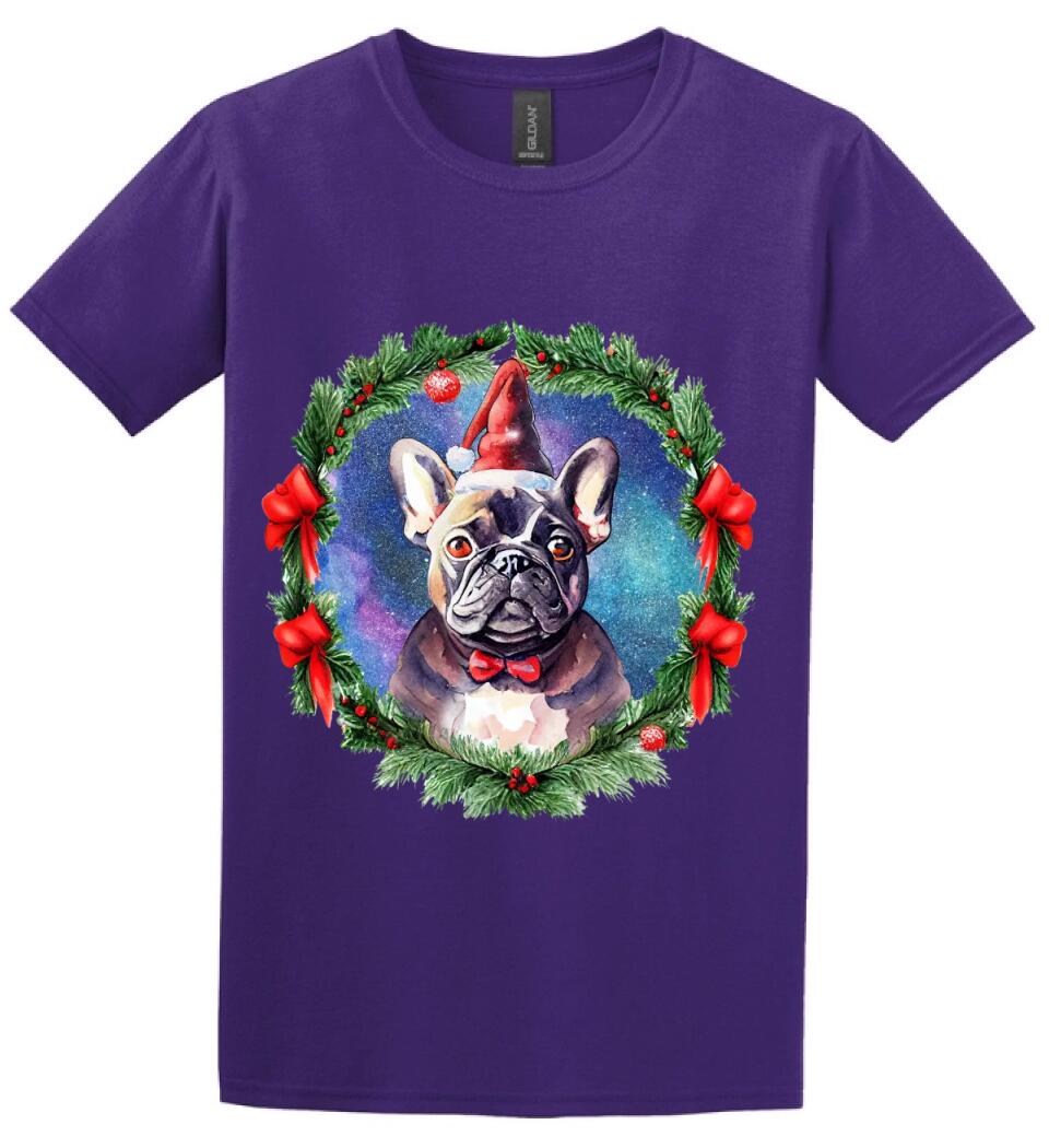 karácsonyi francia buldog