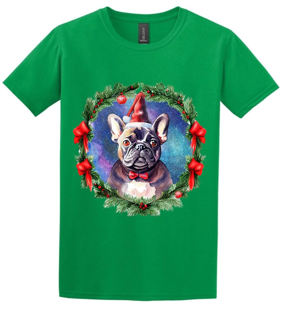 karácsonyi francia buldog