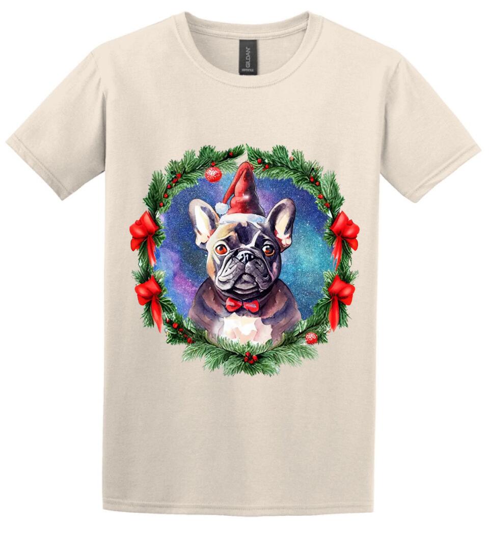 karácsonyi francia buldog