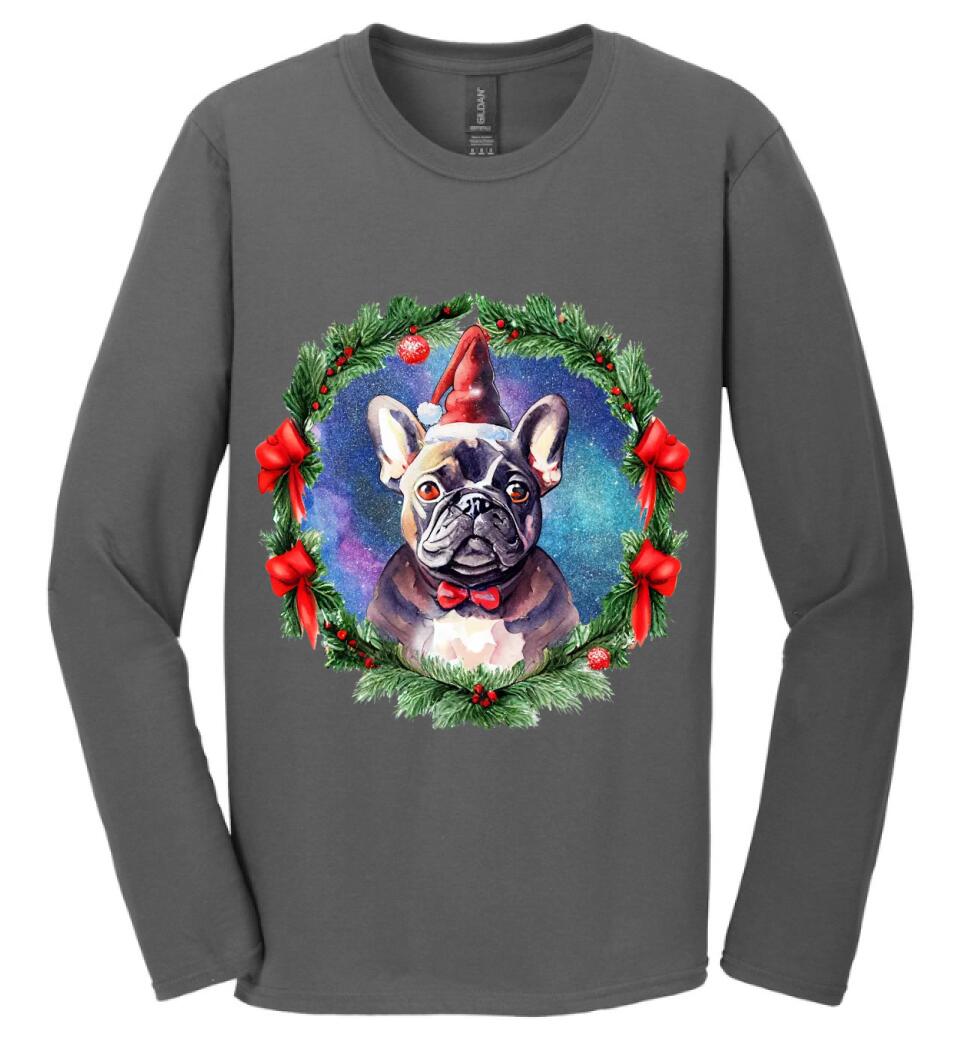 karácsonyi francia buldog