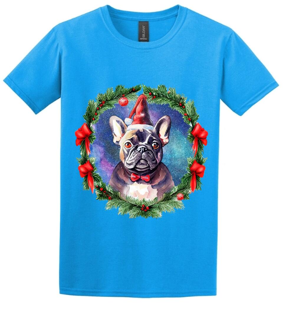 karácsonyi francia buldog