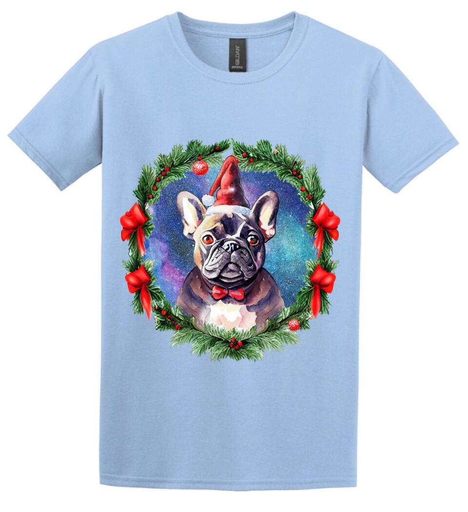 karácsonyi francia buldog