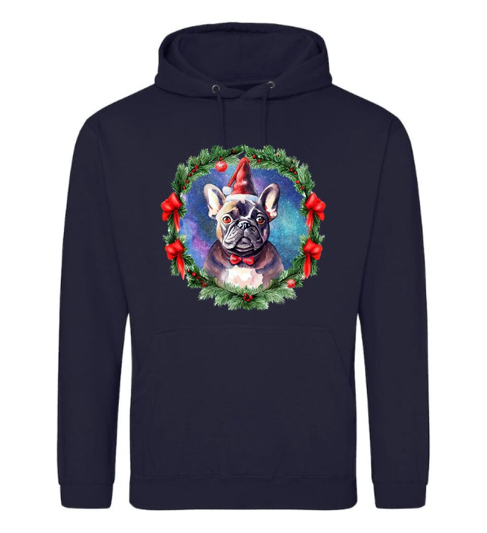 karácsonyi francia buldog