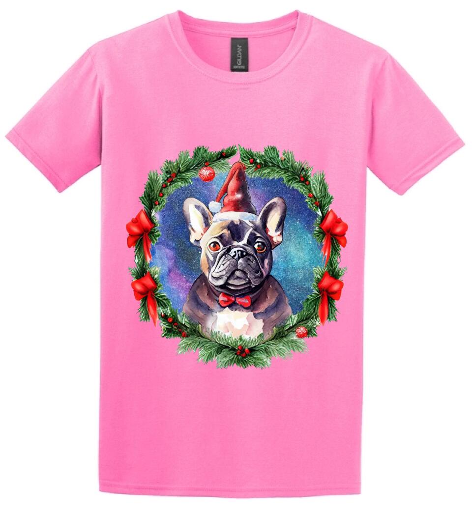 karácsonyi francia buldog