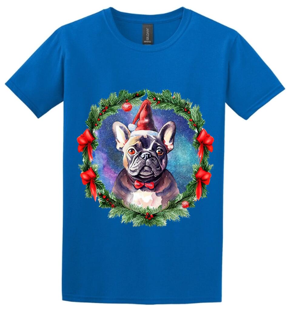 karácsonyi francia buldog