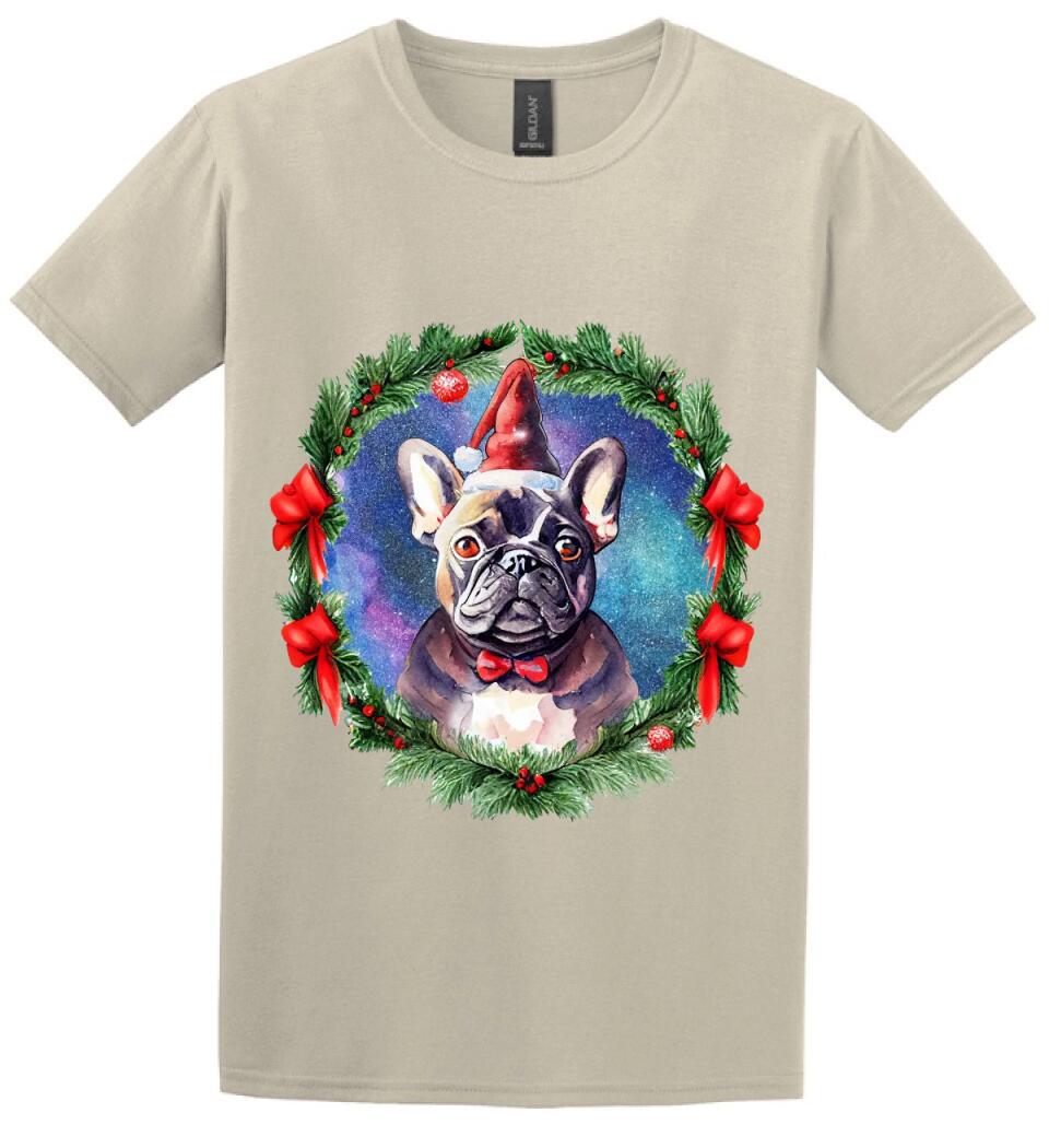 karácsonyi francia buldog