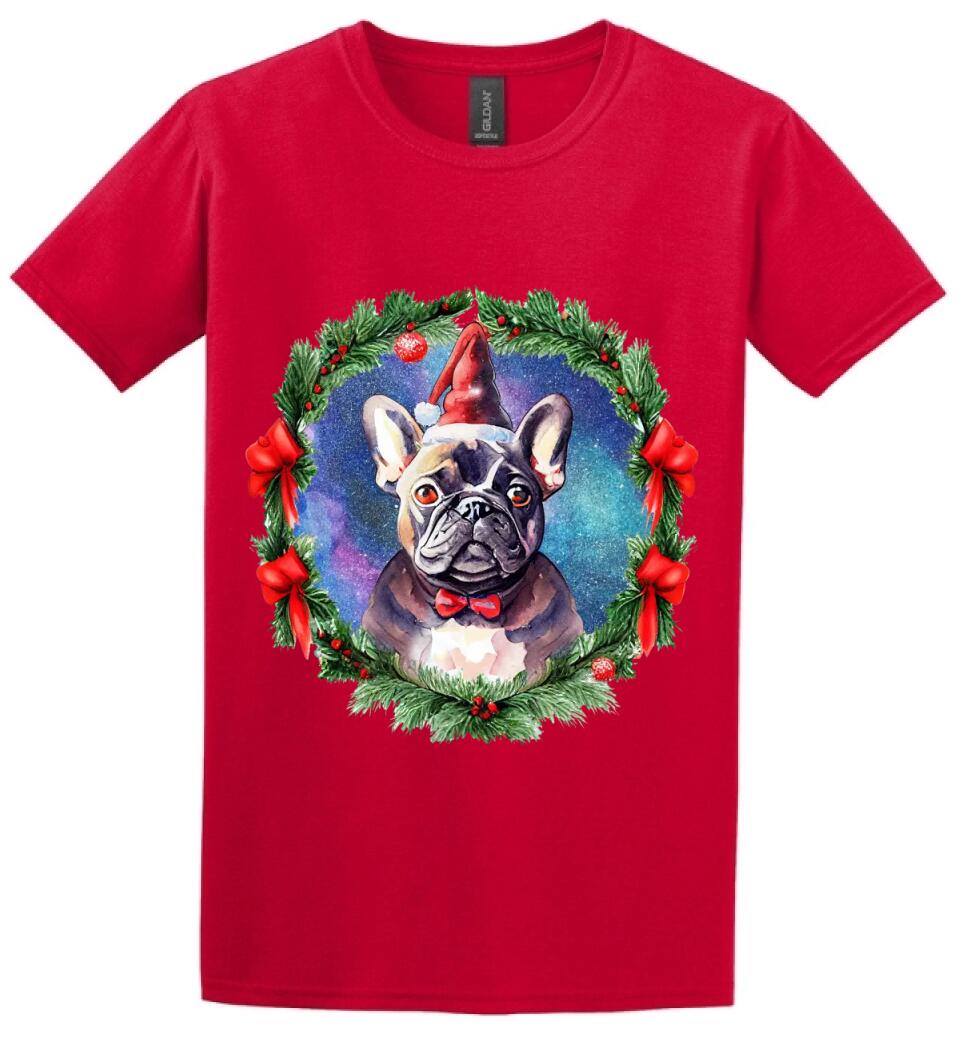 karácsonyi francia buldog