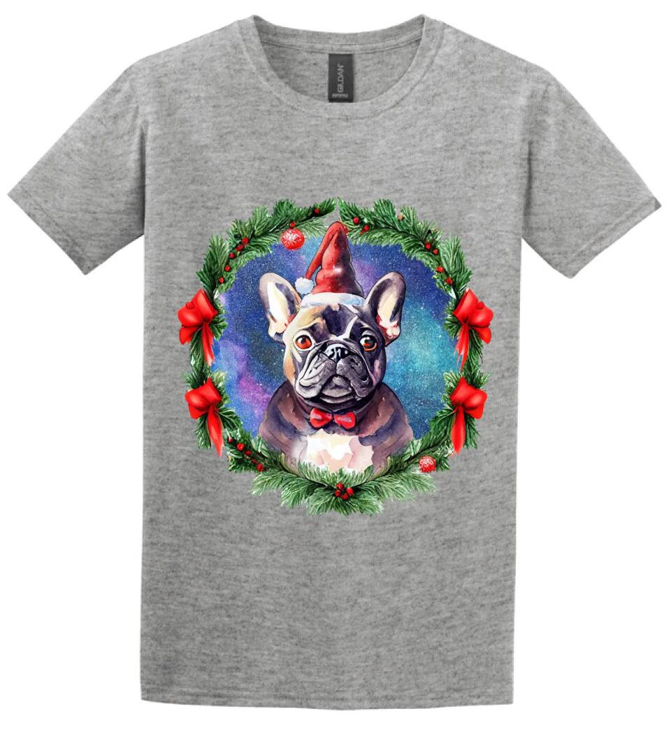 karácsonyi francia buldog