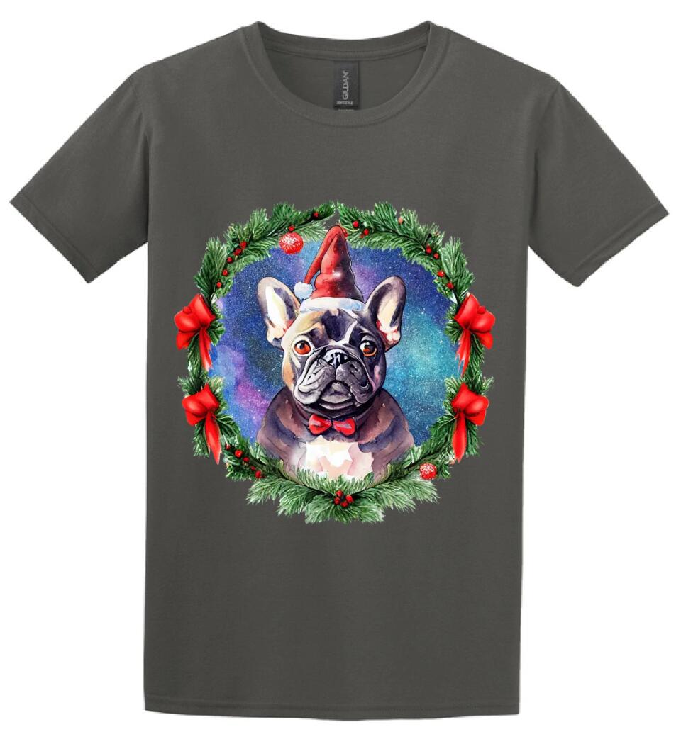 karácsonyi francia buldog