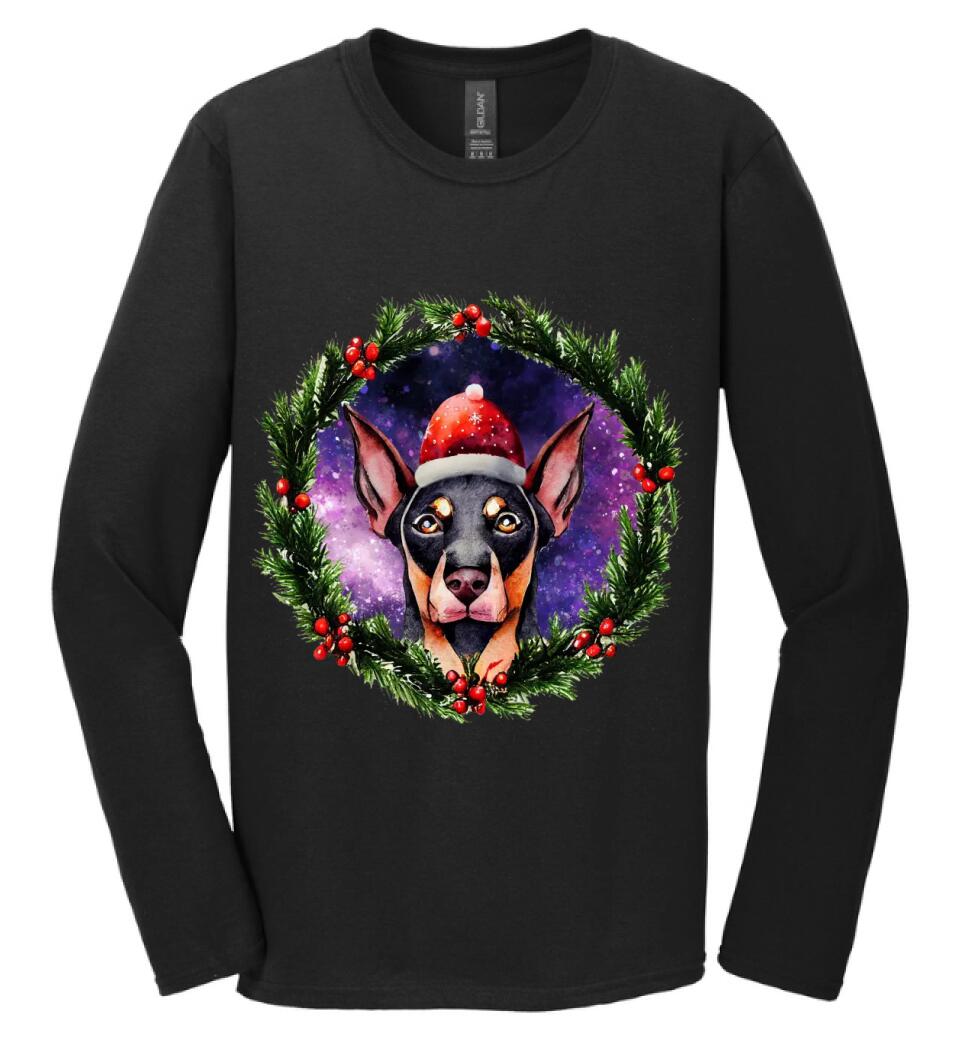 karácsonyi doberman