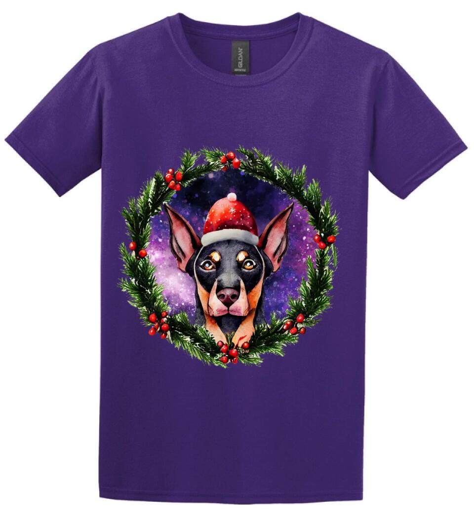 karácsonyi doberman