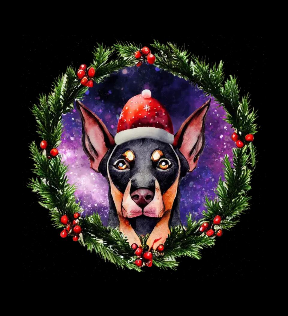 karácsonyi doberman