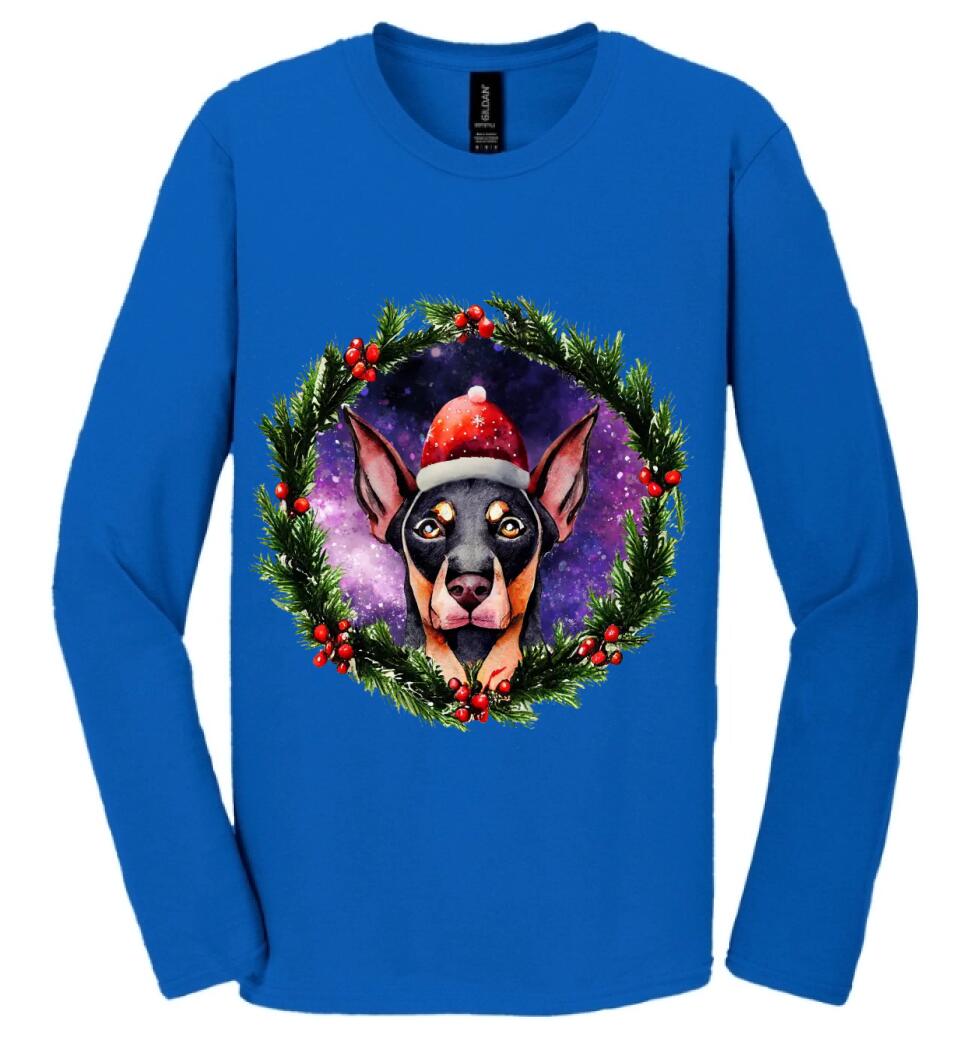 karácsonyi doberman