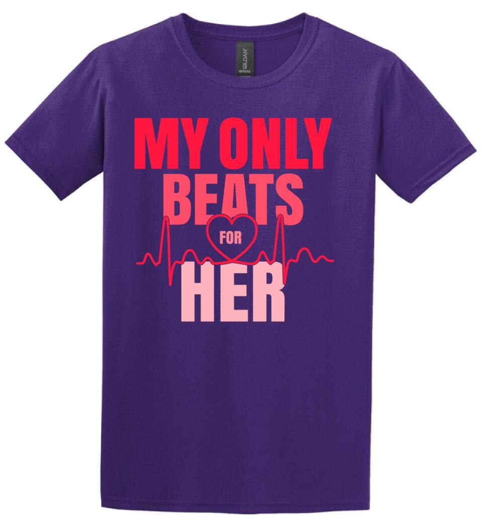 My only beats for her  póló