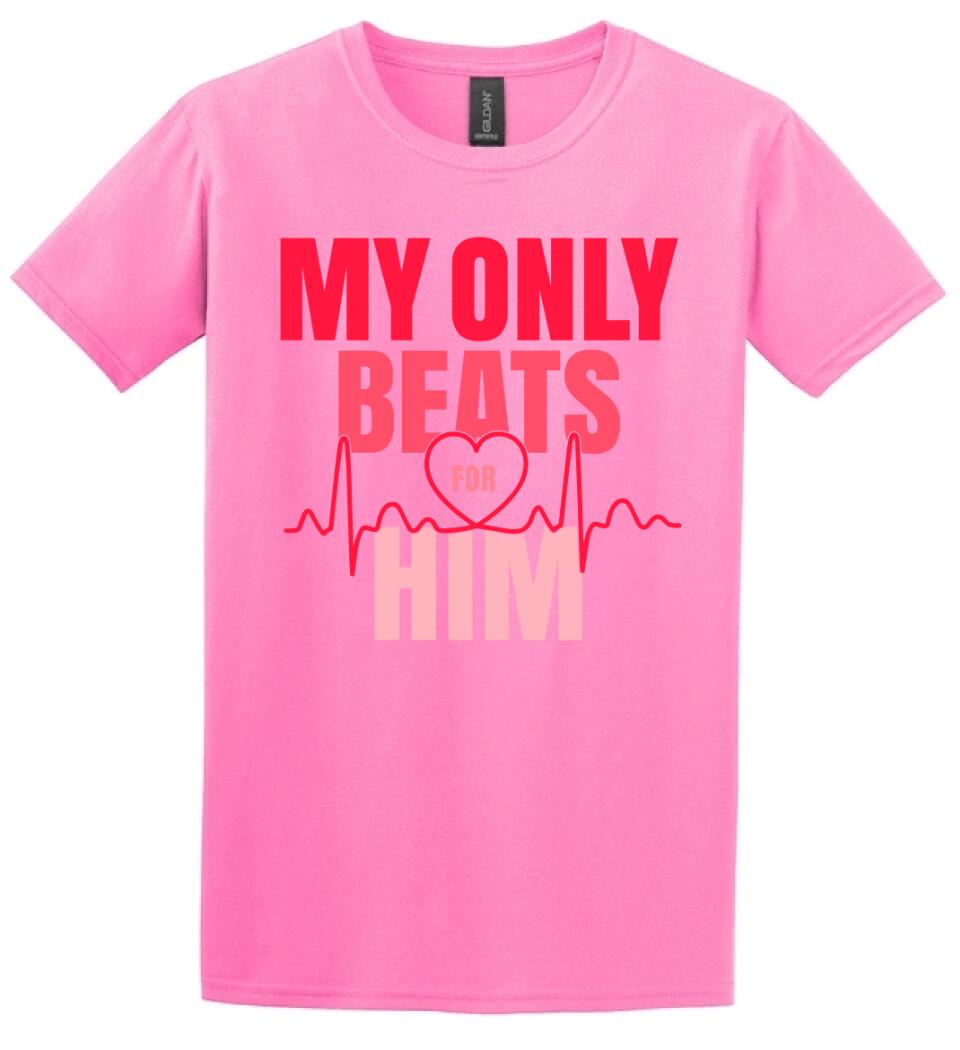 my only beats for him póló