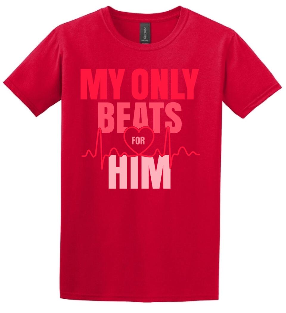 my only beats for him póló