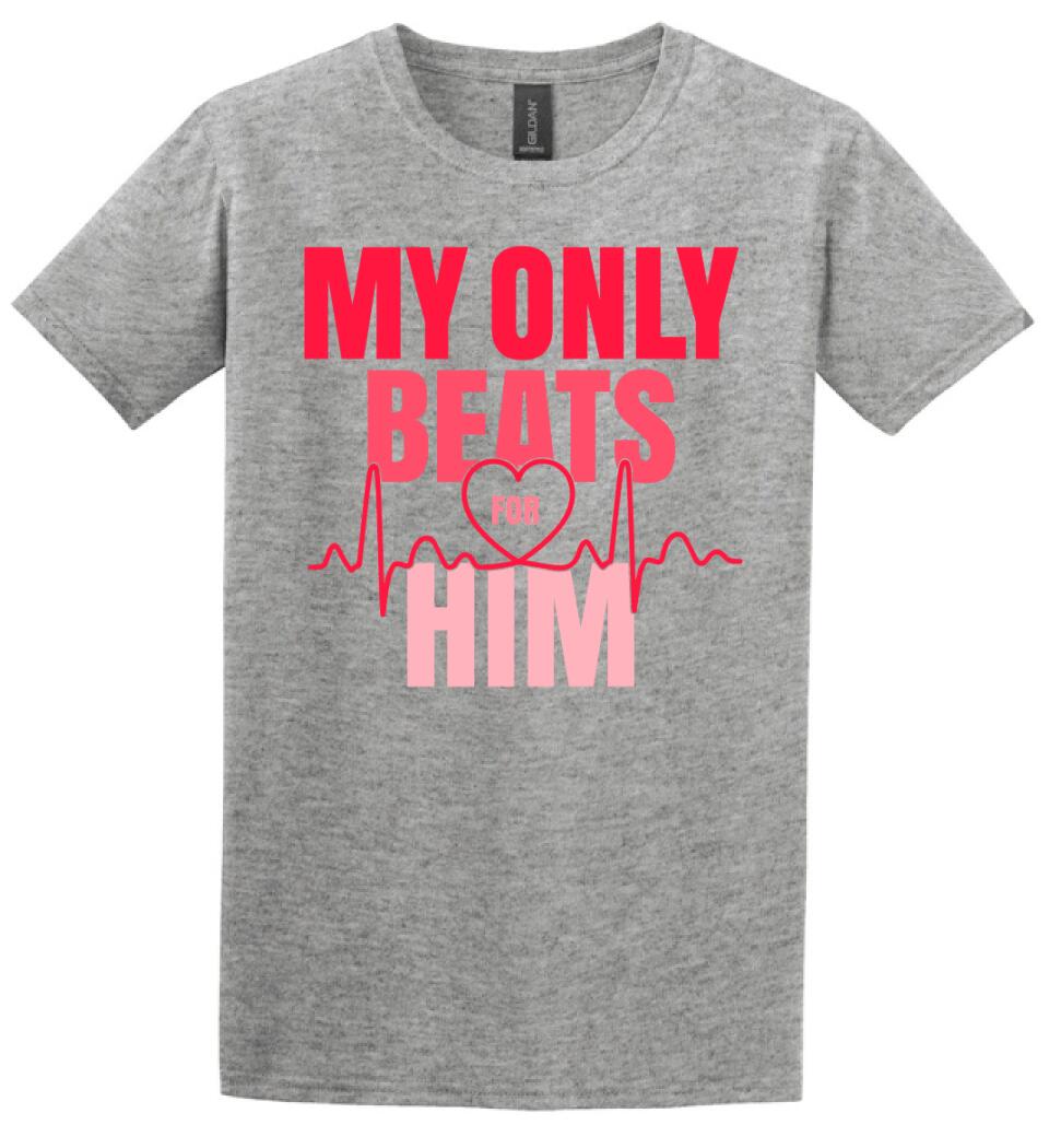 my only beats for him póló