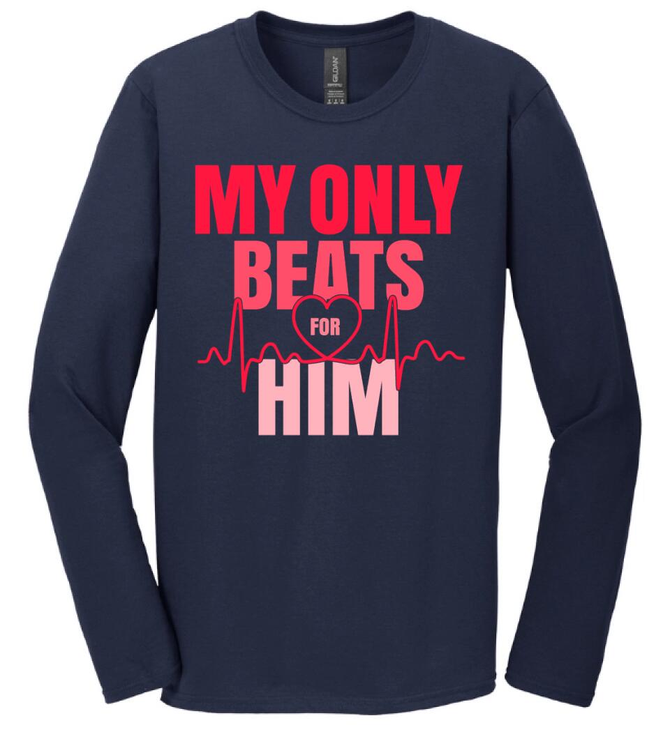 my only beats for him póló