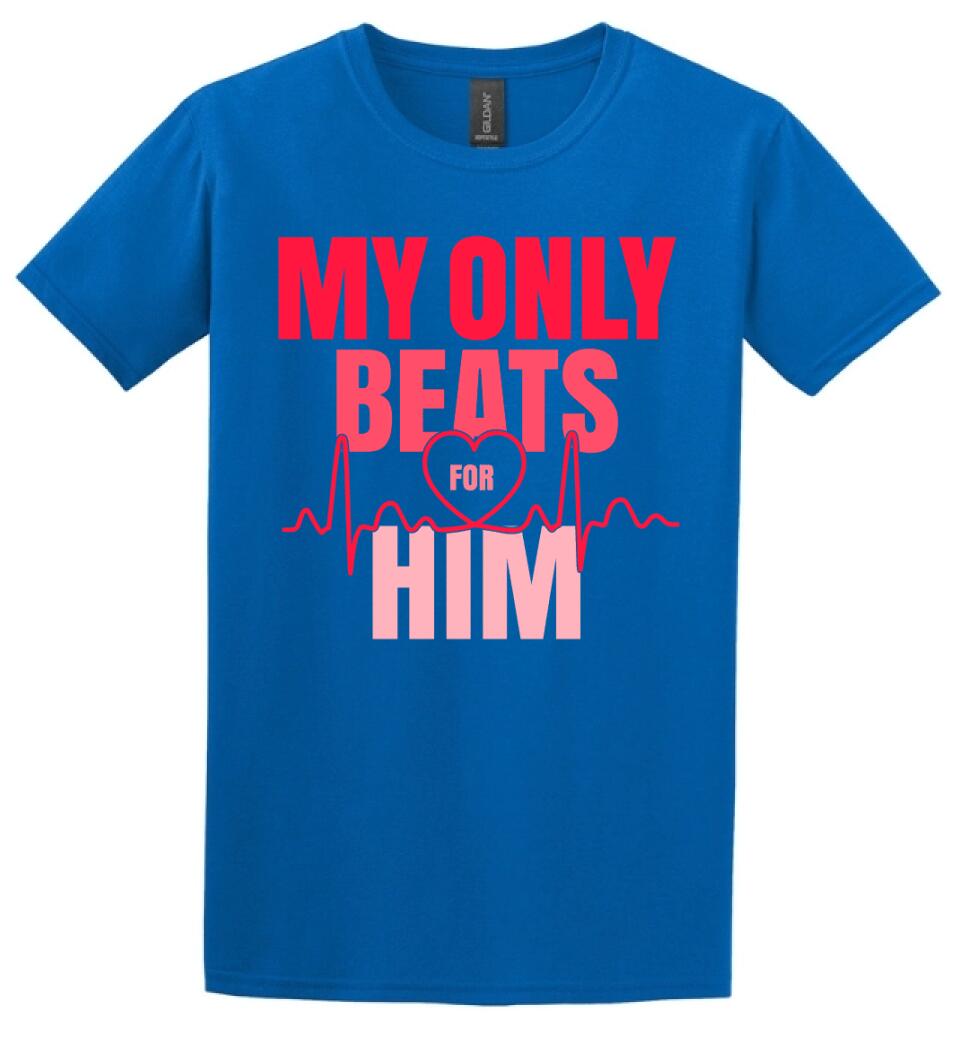 my only beats for him póló