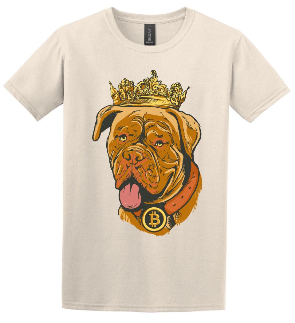 Bitcoin king dog Póló