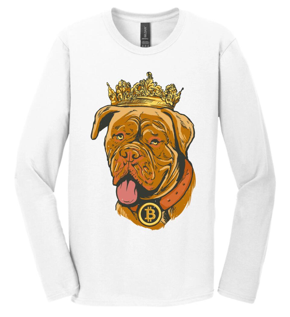 Bitcoin king dog Póló