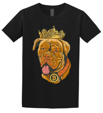 Bitcoin king dog Póló