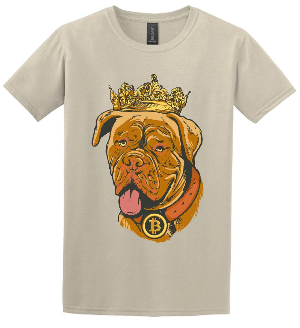 Bitcoin king dog Póló