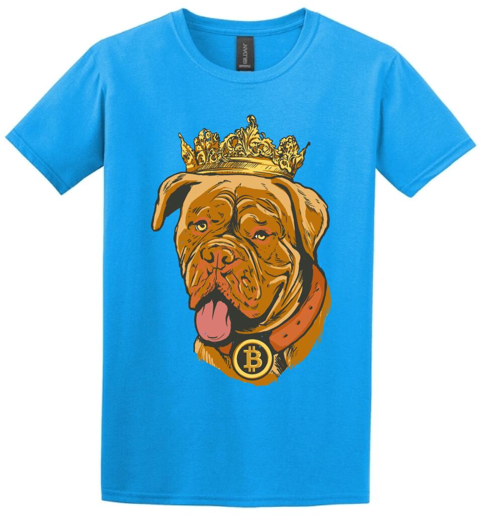 Bitcoin king dog Póló