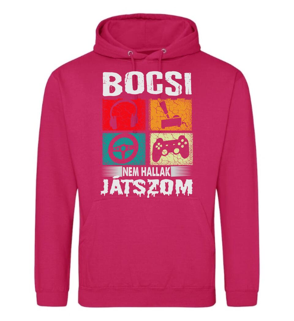 Bocsi nem hallak játszom Póló