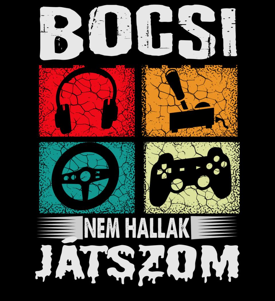 Bocsi nem hallak játszom Póló