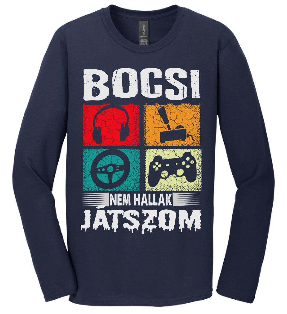 Bocsi nem hallak játszom Póló