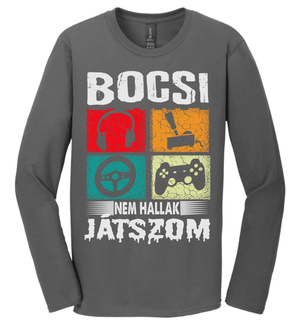 Bocsi nem hallak játszom Póló