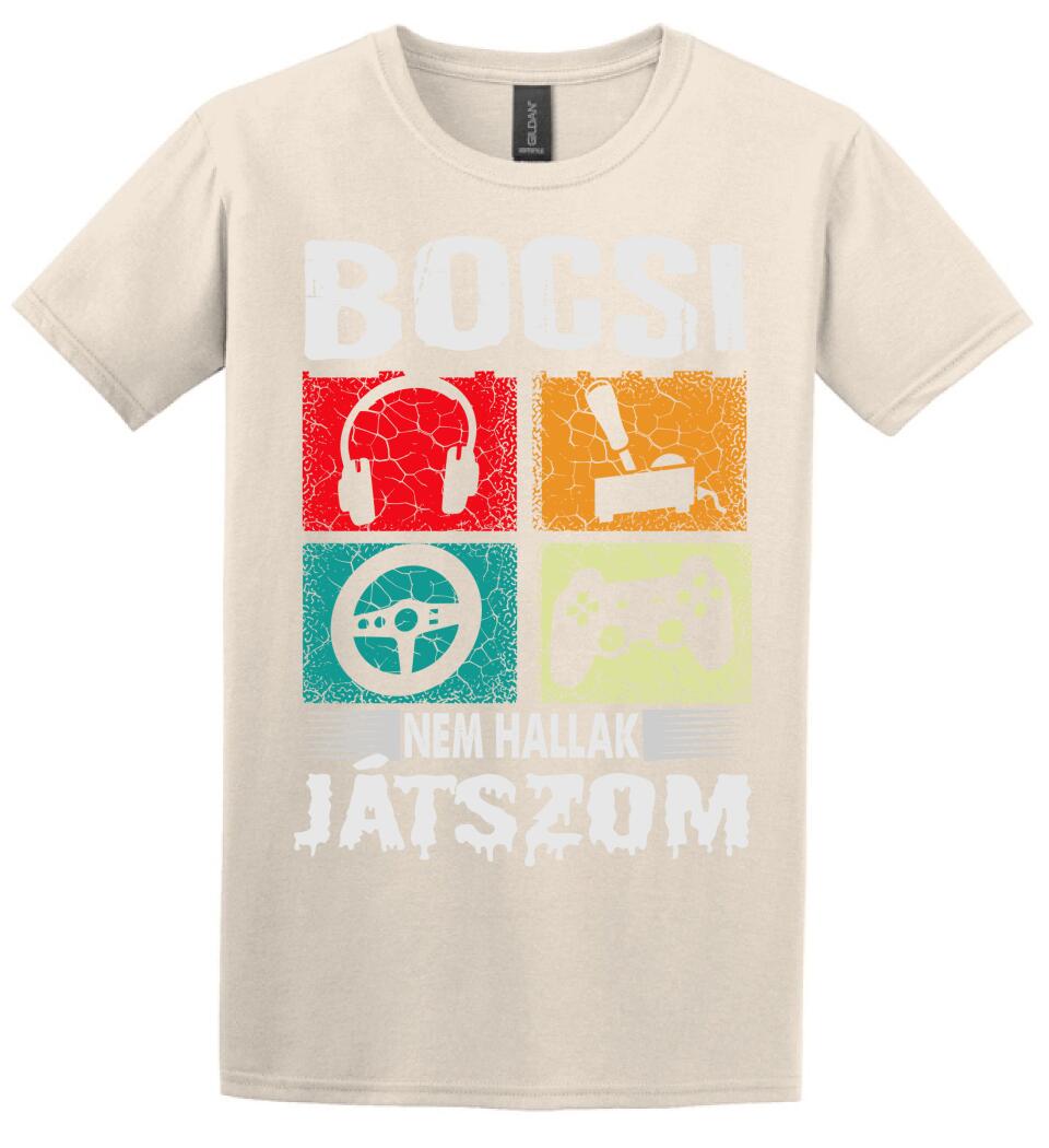 Bocsi nem hallak játszom Póló