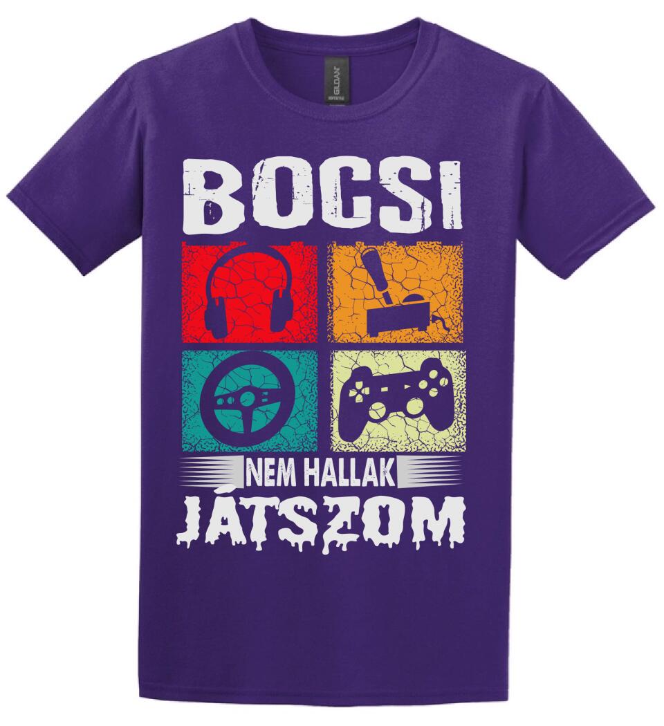 Bocsi nem hallak játszom Póló