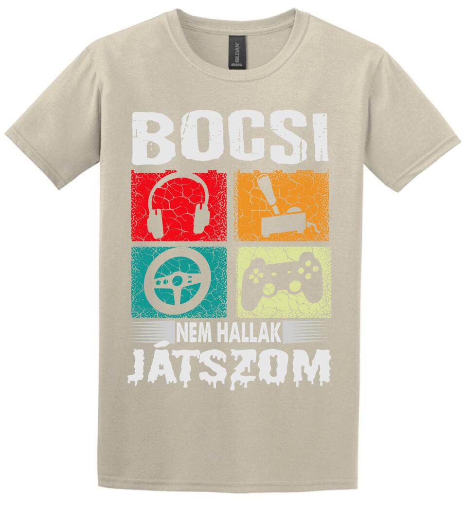 Bocsi nem hallak játszom Póló