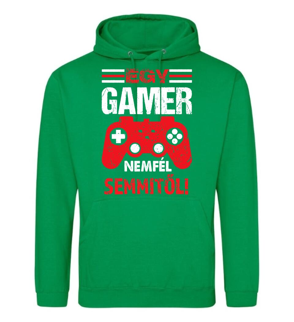 EGY GAMER NEM FÉL SEMMITŐL Póló
