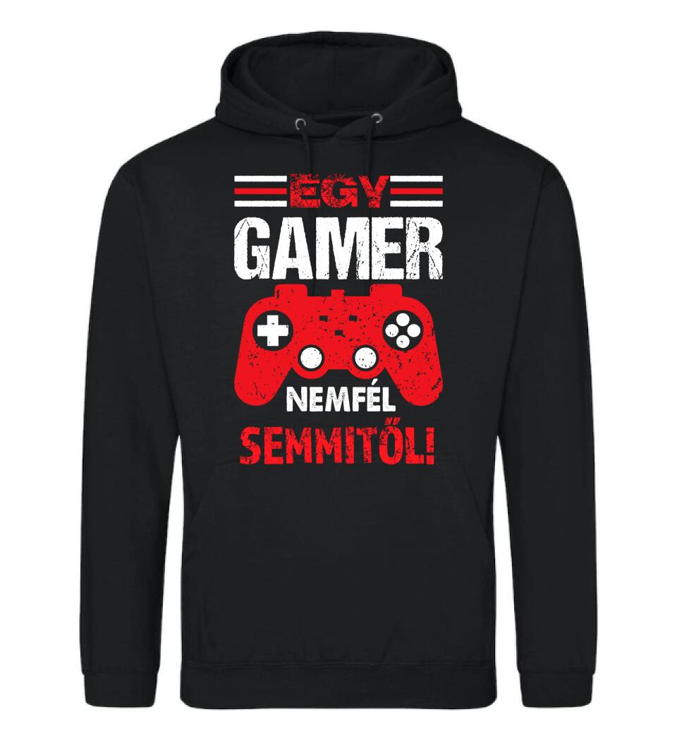 EGY GAMER NEM FÉL SEMMITŐL Póló