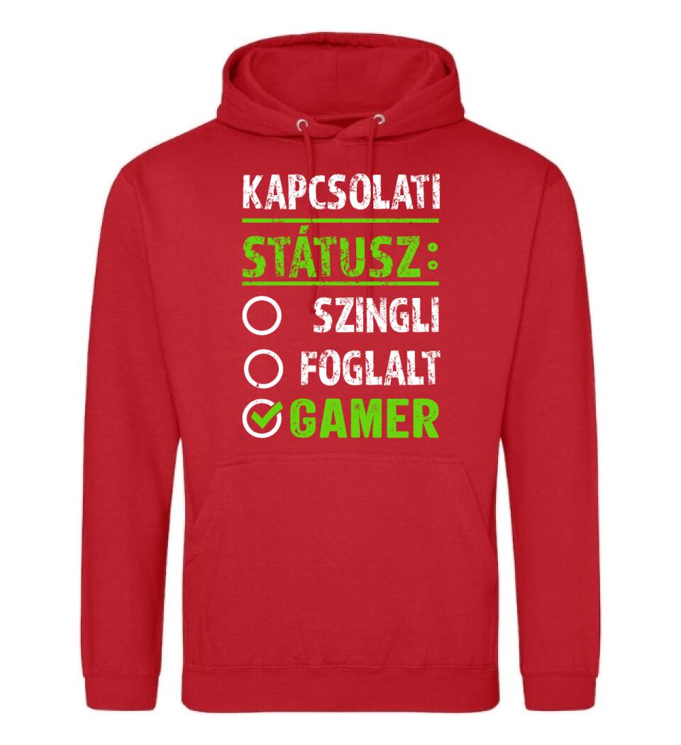 Kapcsolati státusz Gamer Póló