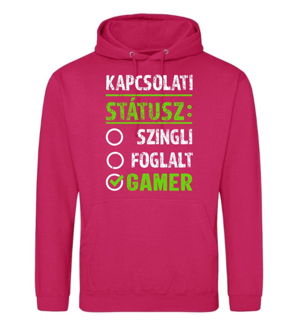 Kapcsolati státusz Gamer Póló