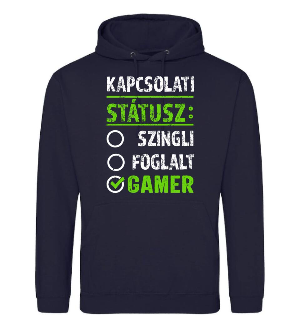 Kapcsolati státusz Gamer Póló