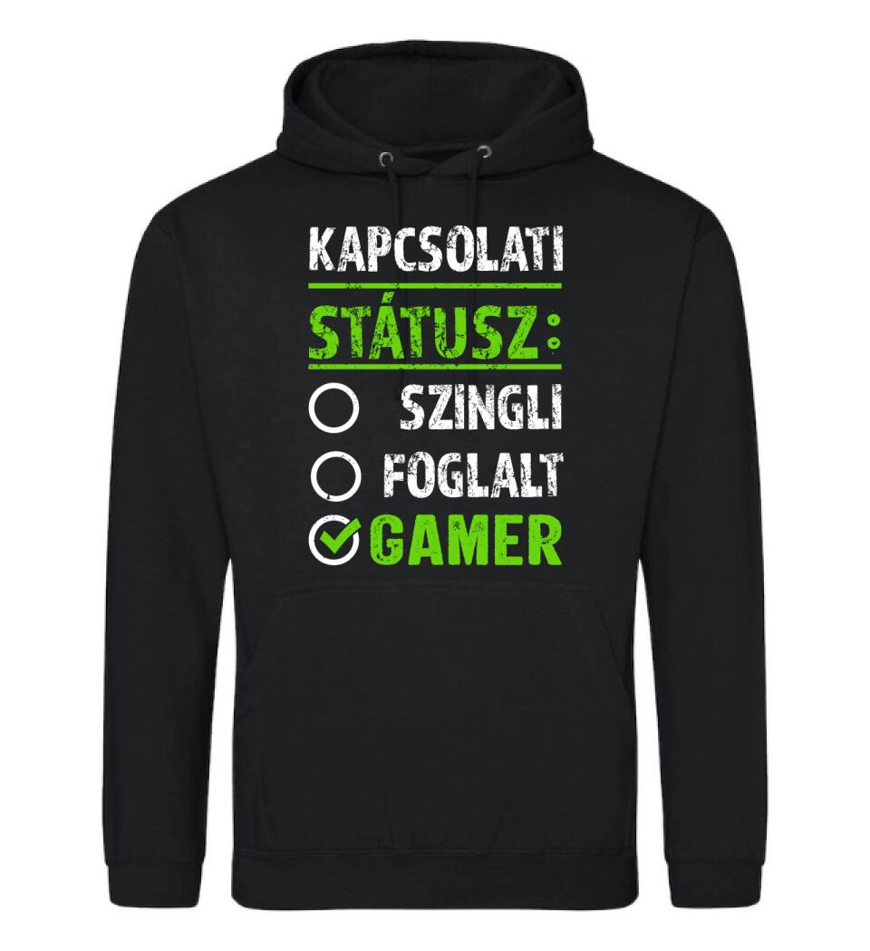 Kapcsolati státusz Gamer Póló