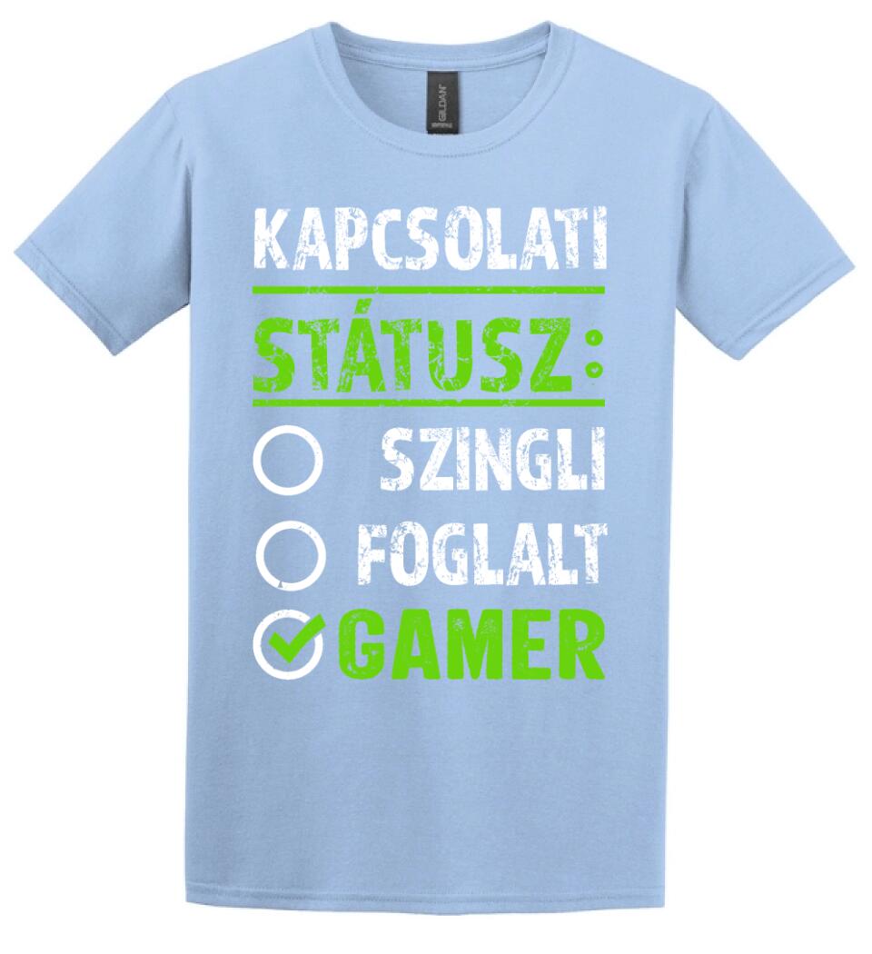 Kapcsolati státusz Gamer Póló