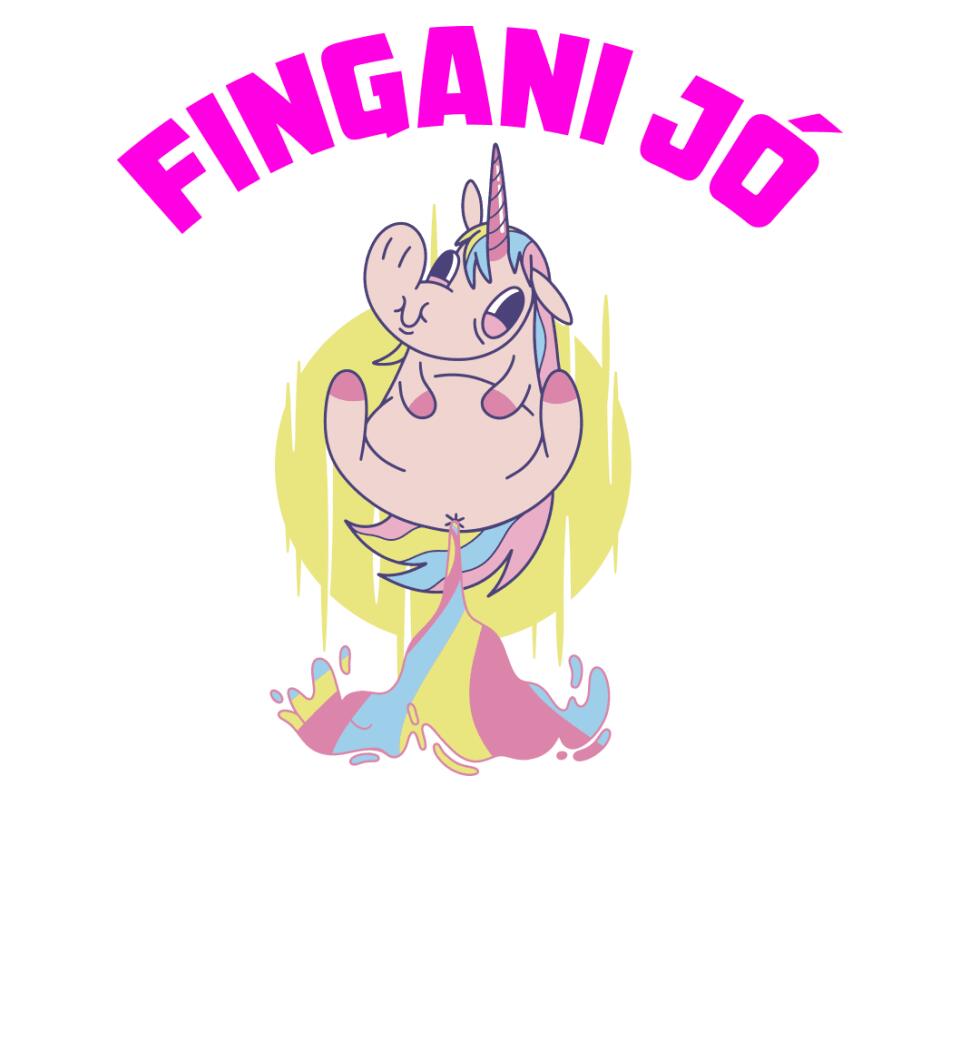Fingani jó unikornis Póló