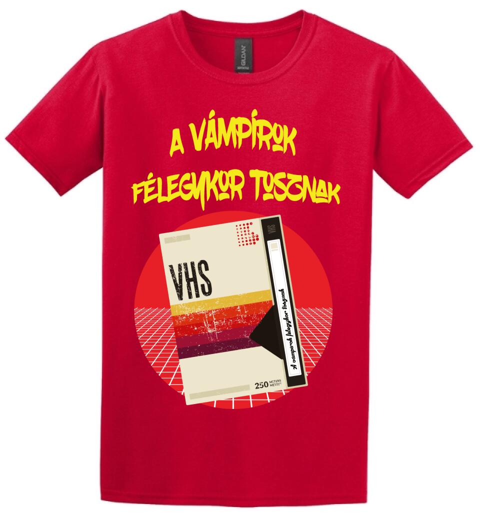 A vámpírok félegykor tosznak póló
