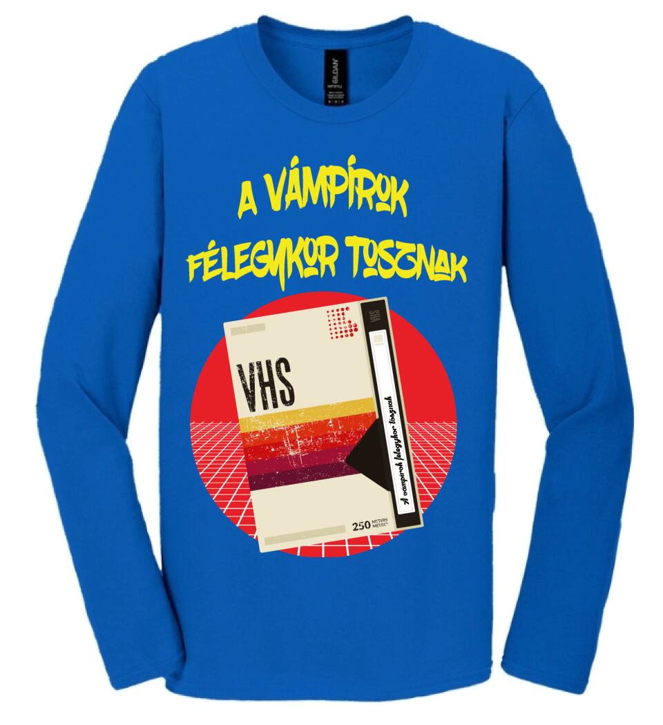 A vámpírok félegykor tosznak póló