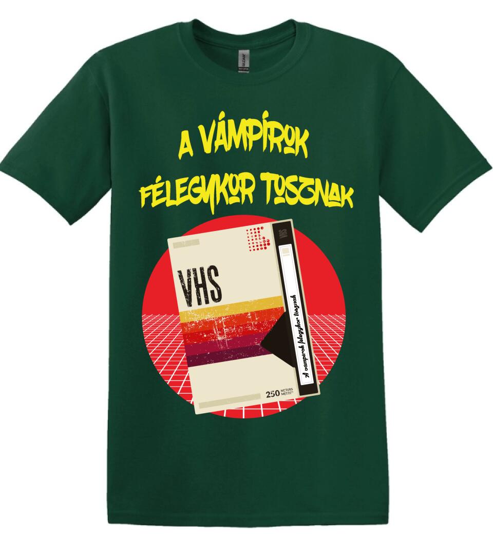 A vámpírok félegykor tosznak póló