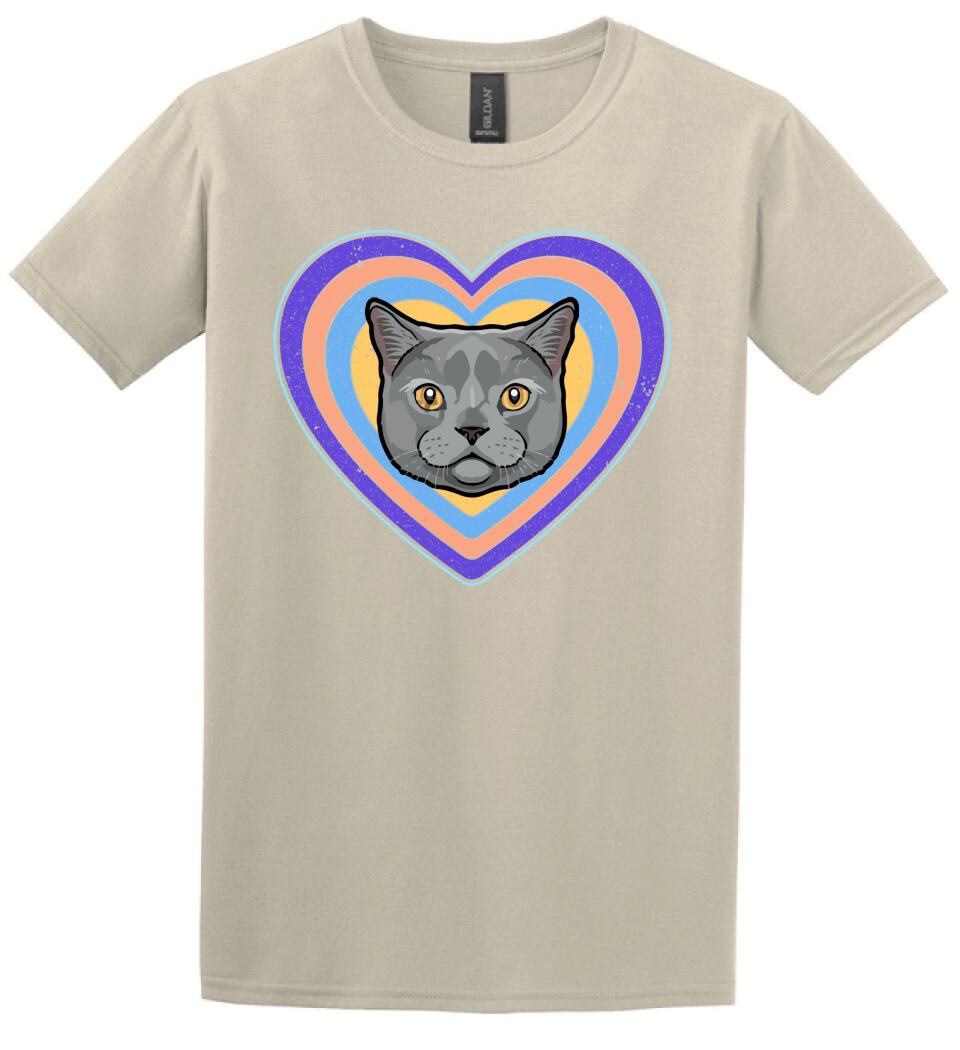 Cicás szivecskés Póló