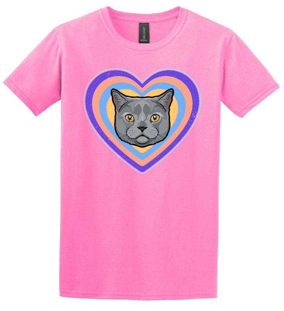 Cicás szivecskés Póló